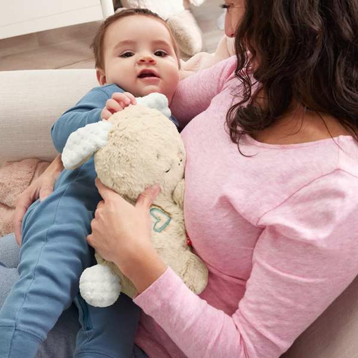 Peluche con Suono Fisher-Price Coniglio Plastica